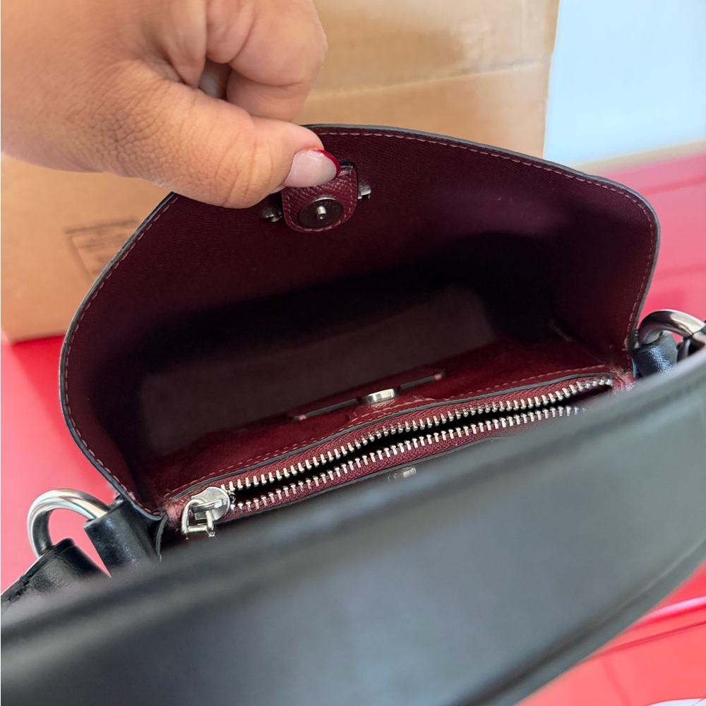 Coach Black Signature Bucket Bag - Picture 9 of 12
